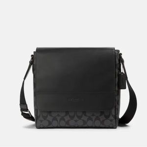 Coach Houston Map Bag